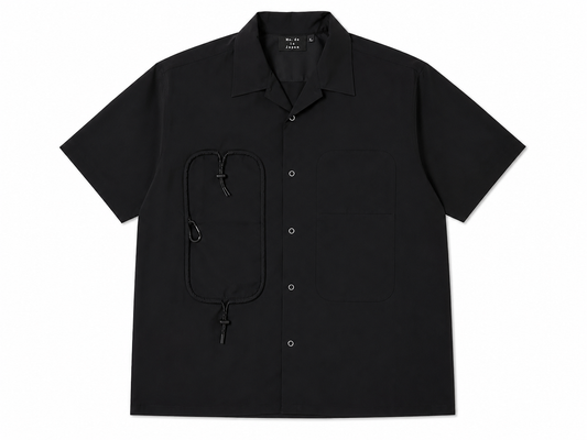 【Mo,de in Japan】COCOON-PACKHIRT半袖シャツ