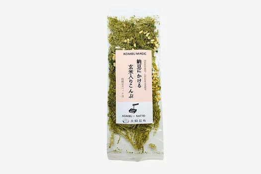 納豆にかける玄米入りこんぶ