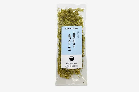 ご飯にかけて食べるこんぶ